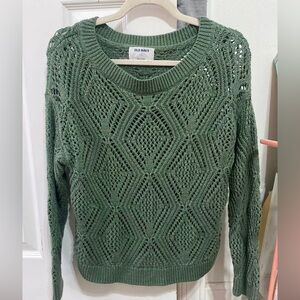 Old Navy Green Sweater